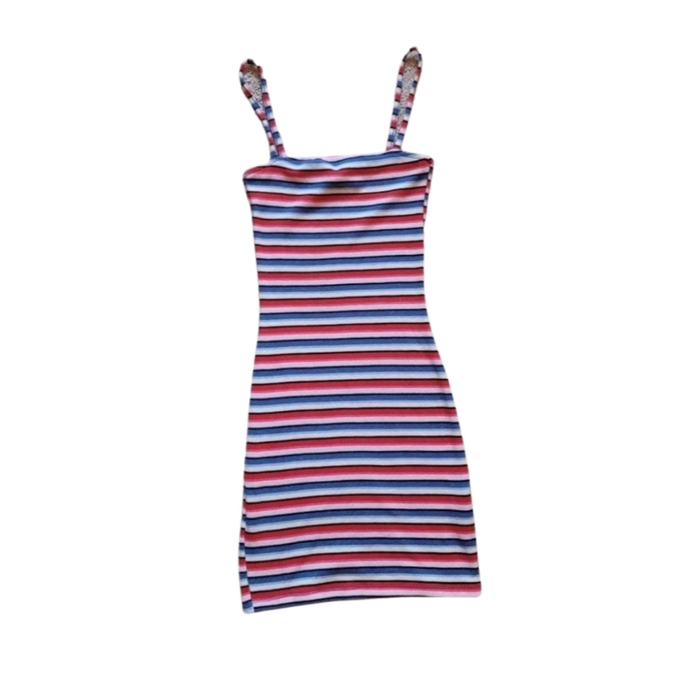 (0) Red, White, & Blue Body Contour Dress